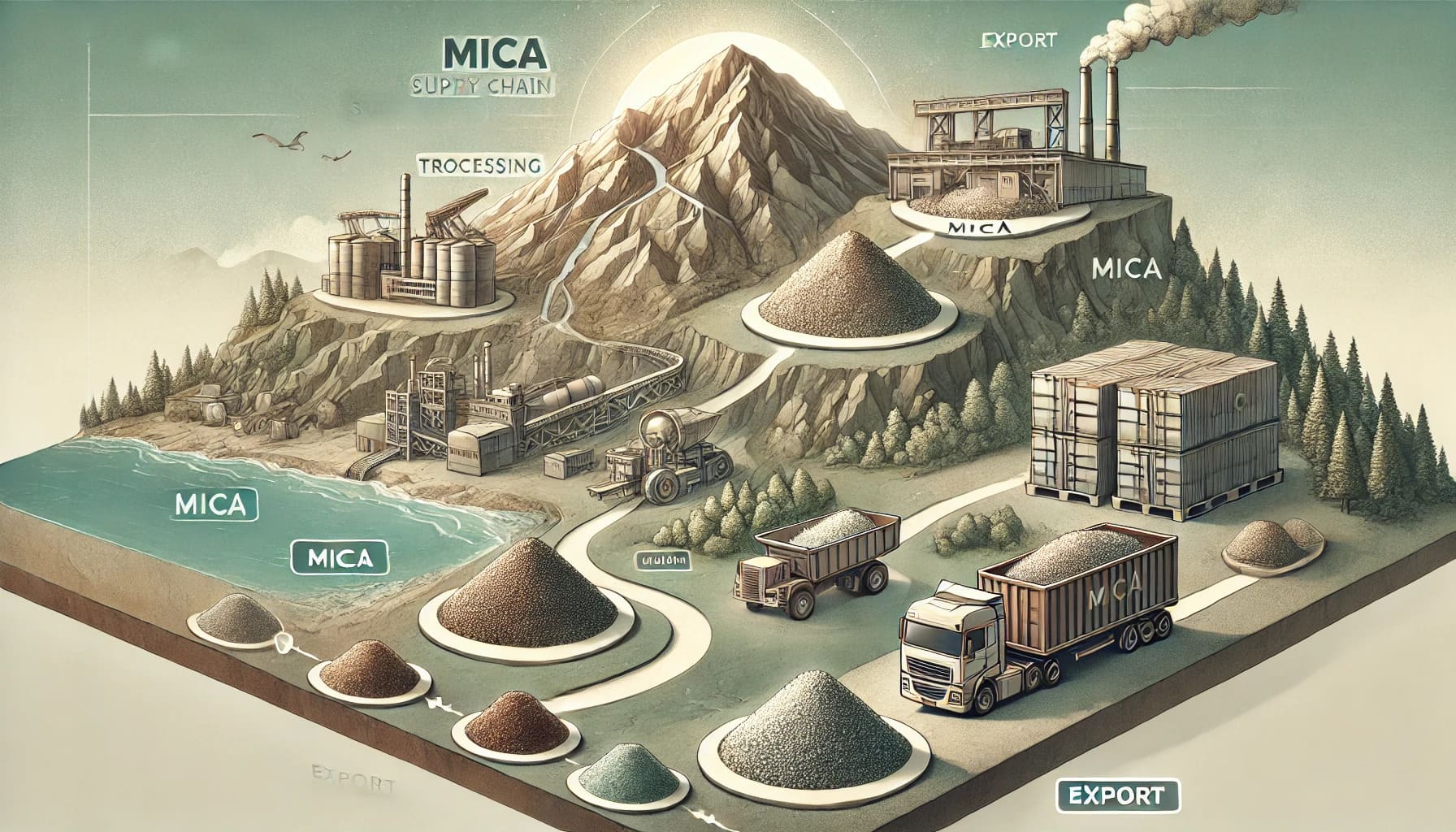 Understanding the Mica Supply Chain: From Mining to Exporting